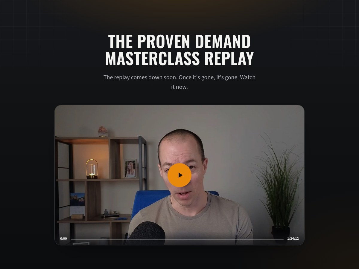 Replay + application preview